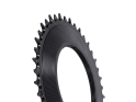 GARBARUK Kettenblatt Round 1-fach narrow-wide SRAM Thread Mount für RED XPLR Powermeter Spider | schwarz 46 Zähne
