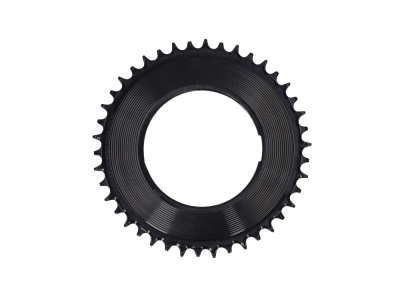 GARBARUK Kettenblatt Round 1-fach narrow-wide SRAM Thread Mount für RED XPLR Powermeter Spider | schwarz 50 Zähne