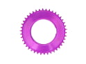 GARBARUK Chainring Round 1-speed narrow-wide SRAM Thread Mount for RED XPLR Powermeter Spider | purple 44 Teeth