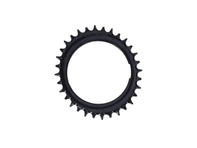 GARBARUK Chainring MTB Oval 1-speed narrow-wide Thread Mount | Aero for XX / XX SL Powermeter Spider | 0 mm Offset | black