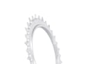 GARBARUK Chainring MTB Oval 1-speed narrow-wide Thread Mount | Aero for XX / XX SL Powermeter Spider | 3 mm Offset | silver 36 Teeth