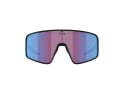 BLIZ Sonnenbrille P001 Matte Black | Nordic Light Rose-Violet Mirror Blue