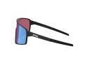 BLIZ Sonnenbrille P001 Matte Black | Nordic Light Rose-Violet Mirror Blue 38 (L)