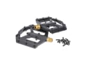 HT COMPONENTS Pedals ME03T (EVO+) Flat Pedals | stealth black