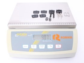 HT COMPONENTS Pedal Plate Kit X2 | +/-4.5° float | black