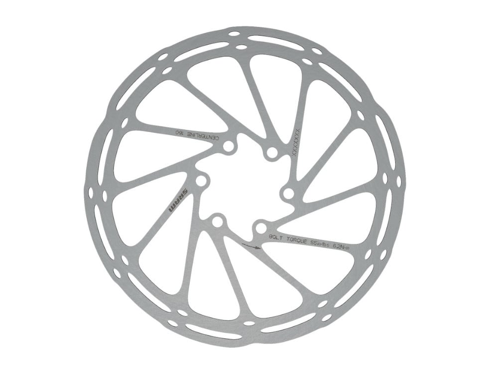 Sram disc rotor 203 前後セット SRAM Brake Rotor Centerline Rounded Edges 203 mm | 6-hole