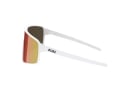BLIZ Sunglasses P001 Matte White | Brown & Red Mirror