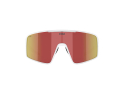 BLIZ Sunglasses P001 Matte White | Brown & Red Mirror 42 (XL)