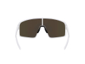 BLIZ Sunglasses P001 Matte White | Brown & Red Mirror 42 (XL)