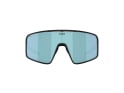 BLIZ Sonnenbrille P001 Matte Black | Smoke & Iceblue Multicolor 38 (L)