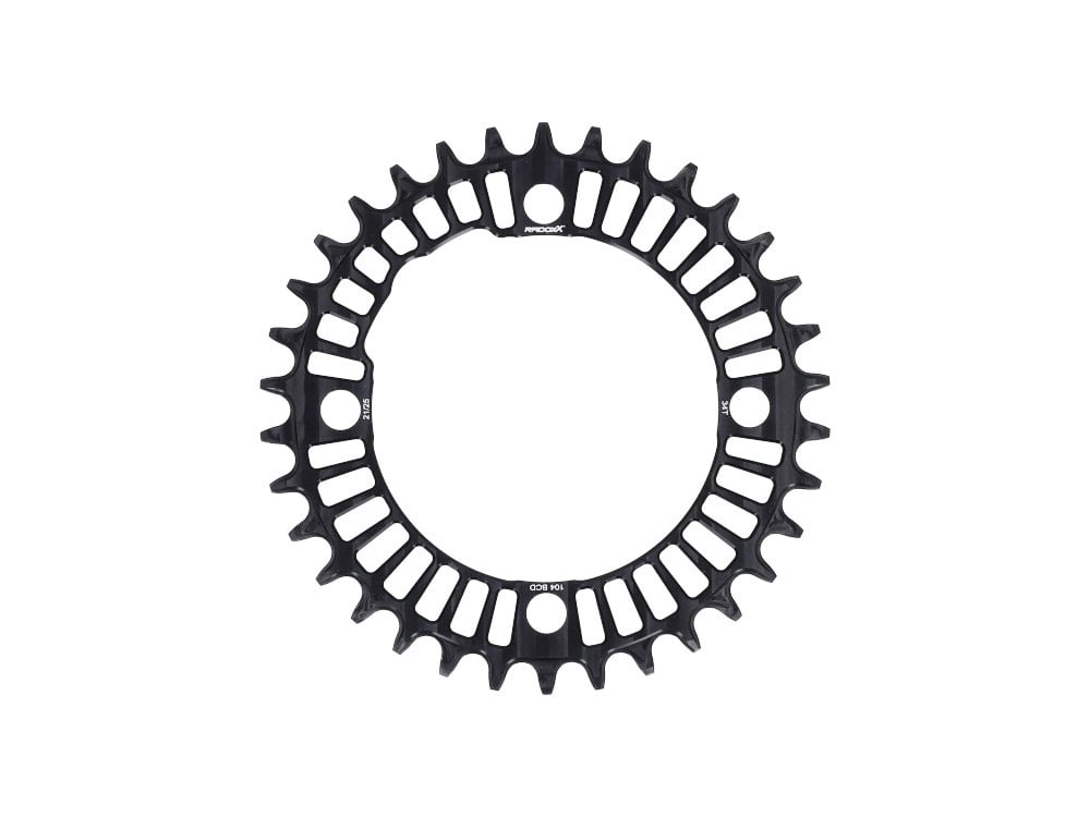 RADOXX COMPONENTS Chainring MTB 4-arm 104 mm BCD | black
