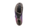 SHIMANO Gravel Shoe Womens SH-RX600 | gray / purple 42