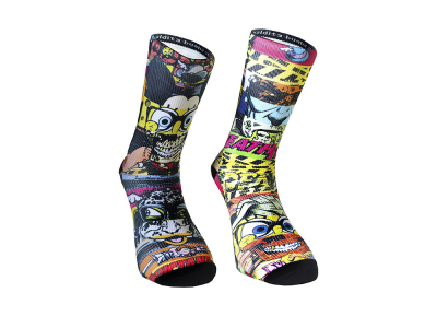 MALDITA BUENA SUERTE Kinder Socken Faces 2XS | 31-33