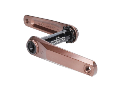 ALUGEAR Crank Vega AL Road / Gravel | SRAM 8-hole | 28.99 mm SRAM DUB Wide Spindle | mocha 160 mm