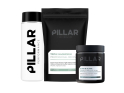 PILLAR PERFORMANCE Training Essentials Bundle Triple Magnesium Powder | 200g + Ultra B Active 60 tablets + Mikroshaker | 500 ml Lemon Lime