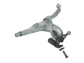 TRP Adapter HD 4.1 I-Spec B auf Shimano I-Spec EV | rechts