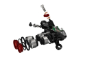 HOPE Disc Brake EVO GR4 | single | black/orange Rearwheel Brake braided