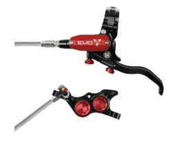 HOPE Scheibenbremse EVO TR4 | einzeln | schwarz/rot