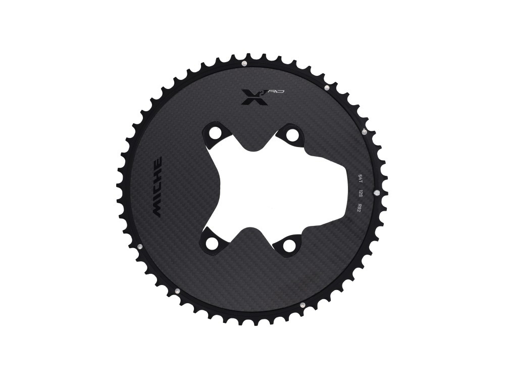 rara AR CHR240枚 MICHE Chainring X2-RD R92 4-Arm 110 BCD | 2-speed asymmetric for Shima