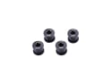 BBB CYCLING Chainring Bolt Set 4-Arm Aluminum SingleStars | 5 mm black