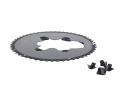 MICHE Chainring X2-RD R81 4-Arm 110 BCD | 2-speed asymmetric for Shimano Ultegra FC-R8100 Powermeter 52 Teeth