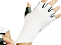 SPATZWEAR Gloves Aero Glovz short | white L