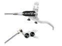 HOPE Disc Brake EVO TR4 | single | silver/black Frontwheel Brake braided