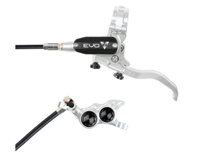 HOPE Scheibenbremse EVO TR4 | einzeln | silber/schwarz Hinterradbremse Standard