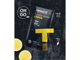 AMACX Drink Powder Turbo Drink Lemon | 42g Bag