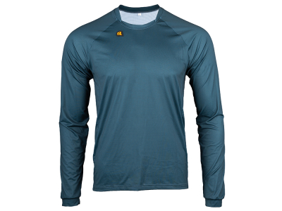 R2BIKE Long Sleeve Jersey | Solid Edition | dark petrol XS