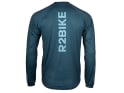 R2BIKE Long Sleeve Jersey | Solid Edition | dark petrol XXL
