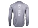 R2BIKE Long Sleeve Jersey | Solid Edition | stone gray XS