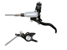 HOPE Scheibenbremse EVO X2 | einzeln | schwarz/silber