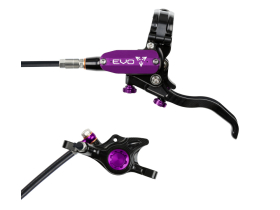 HOPE Scheibenbremse EVO X2 | einzeln | schwarz/lila