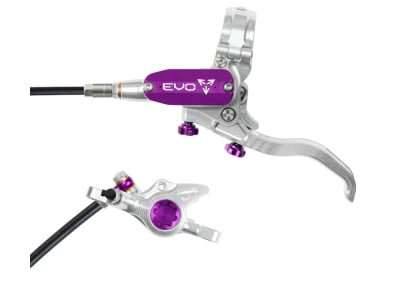 HOPE Scheibenbremse EVO X2 | einzeln | silber/lila