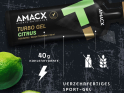 AMACX Turbo Gel Lemon | 12 Sachet Box