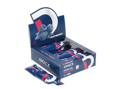 AMACX Drink Gel Raspberry | 12 Sachet Box
