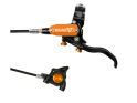 HOPE Scheibenbremse EVO X2 FM | einzeln | schwarz/orange Hinterradbremse Standard