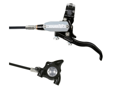 HOPE Scheibenbremse EVO X2 FM | einzeln | schwarz/silber Vorderradbremse Standard