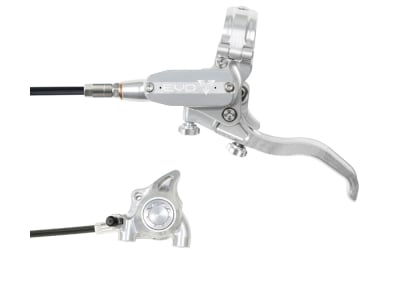 HOPE Scheibenbremse EVO X2 FM | einzeln | silber/silber Hinterradbremse Standard