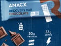 AMACX Recovery Riegel Schokolade | 12 Riegel Box