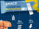AMACX Recovery Riegel Karamell / Meersalz | 12 Riegel Box