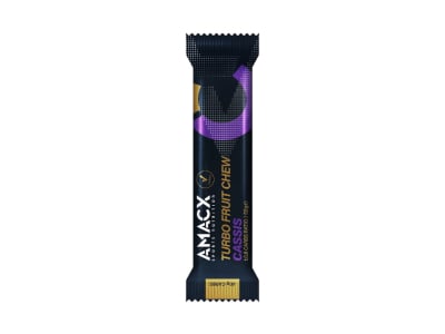AMACX Bar Turbo Fruit Chew Cassis | 50g Bar