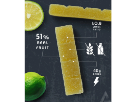 AMACX Bar Turbo Fruit Chew Lemon | 50g Bar