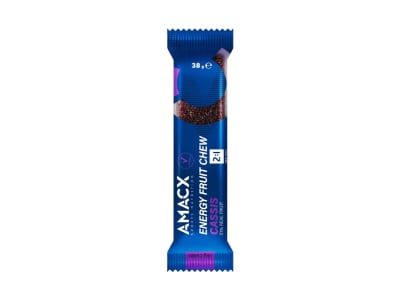 AMACX Energybar Fruit Chew Cassis | 38g Bar