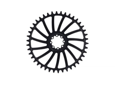 FRAEZEN Chainring Gravel BLATT round Direct Mount | 1-speed SRAM 8-hole Road / Gravel | black