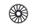 FRAEZEN Chainring Gravel BLATT round Direct Mount | 1-speed SRAM 8-hole Road / Gravel | black 38 Teeth