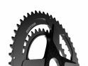 ROTOR Chainring | Round Direct Mount | 2-speed | 11- / 12-speed | for ALDHU | VEGAST | INPOWER | 2INPOWER Crank 48-31 Teeth