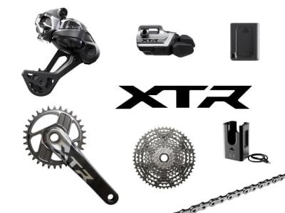 SHIMANO XTR Di2 MTB Gruppe M9200 | 34 Zähne / 170 mm / 10 - 51 Zähne