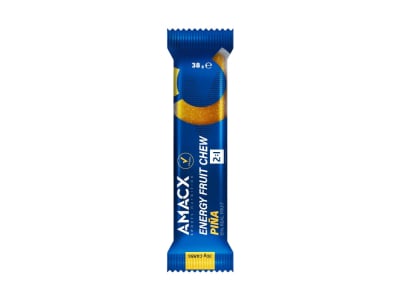 AMACX Energybar Fruit Chew Pina | 38g Bar